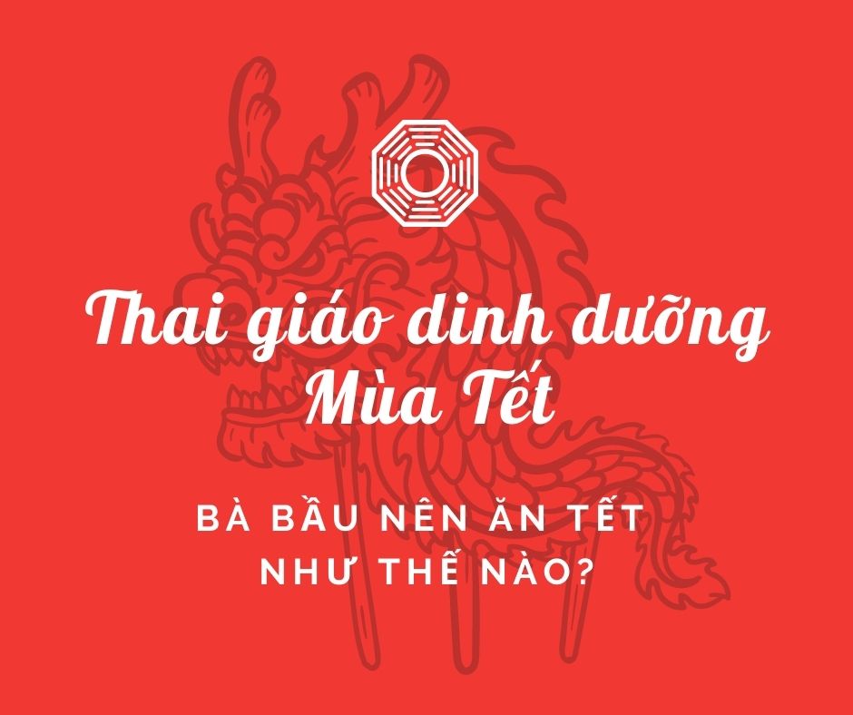 THAI GIÁO DINH DƯỠNG MÙA TẾT
Bà bầu nên ăn Tết như thế nào?

*** Mẹ hiểu đơn giản Thai giáo dinh dưỡng là cách mẹ ăn uống để cả mẹ và bé đều phát triển tốt, hạn chế ốm nghén, mẹ không bị tiểu đường thai kỳ, không tăng cân quá nhiều.

1. Cỗ người Việt thường có gì nhỉ?

- Tết, ăn mỗi món 1 ít để có ko khí Tết cũng là điều tốt, cả năm có 1 vài ngày Tết mà, nhưng hãy tiết chế và ăn mỗi món 1 chút thôi các mẹ nhé!

- Thịt đông, canh bóng, các loại giò, thịt gà: mẹ bầu đều ăn được, với gà nên bỏ da. Các món này cũng không chứa đường nên mẹ có thể ăn mà không sợ bị tiểu đường thai kỳ. 

- Bánh chưng/ bánh tét => ko thể thiếu, nhưng đừng ăn quá nhiều bởi có thể khiến tăng cân nhanh. Với 1 số mẹ ăn chuyên vào mẹ ko vào con, tăng cân quá nhiều, rất nên cân nhắc món này bởi có thể mẹ sẽ càng tăng cân hơn. Nếu ăn nên ăn bánh luộc, ko nên ăn bánh chưng rán vì nhiều dầu mỡ.

- Xôi gấc: ăn xôi gấc màu đỏ để may mắn đầu năm nhưng các mẹ cần để ý 2 điều: 1 là xôi gấc thường có đường, các mẹ nên hạn chế kẻo tiểu đường thai kỳ. Ăn xôi không thôi đã khiến tăng cân nhiều rồi, chưa kể xôi có đường nữa. 2 là nếu xôi nhà làm với gấc hoàn toàn thì tốt, còn nếu mua nên chọn nơi uy tín bởi có những nơi sẽ tạo màu đỏ bằng các loại màu thực phẩm ko tốt cho bà bầu.

- Nem rán: nem nhà làm thường ngon và sạch, mẹ có thể ăn nhưng cũng hạn chế thôi vì nhiều dầu mỡ

- Rau trộn, salad, rau sống: nên ăn ít thôi, khi mua nên mua rau sạch, rau hữu cơ, có bầu nên ăn chín uống sôi vẫn hơn

- Thịt kho nước dừa: món đặc trưng miền Nam, mẹ bầu ăn được nhưng khi ăn nên hạn chế phần thịt mỡ và ăn lượng vừa phải thôi vì thường có đường và nước hàng

- Canh măng chân giò: mẹ bầu ăn được, hãy mua măng an toàn, tránh măng bị ngâm với các chất phụ gia nhé!

- Chè kho, bánh kẹo, mứt tết: ăn rất ít thôi mẹ nhé vì nhiều đường, đôi khi bánh kẹo công nghiệp còn có chất bảo quản, hương liệu, chất phụ gia nữa…

- Đồ uống: bia rượu nước ngọt không nên uống. Trà có thể uống nhưng ít thôi. Ưu tiên nhất là nước lọc, nước trái cây nguyên chất hoặc sữa tươi không đường.

2. Khuyến cáo của Bộ y tế dành riêng cho bà bầu trong bối cảnh COVID-19 chủng mới:

Giữa bối cảnh COVID-19 còn nhiều phức tạp, Bộ Y Tế khuyến cáo những điều sau với phụ nữ mang thai:

1. Ăn đủ chất, gồm tinh bột (gạo ngô khoai sắn), chất đạm (thịt cá trứng sữa), chất béo lành mạnh và rau củ quả: tăng đề kháng, tăng miễn dịch để phòng chống Covid và nhiều bệnh khác. Thay đổi thực đơn thường xuyên để ko bị chán ăn, tạo sự ngon miệng mà vẫn đủ chất, nhất là với các mẹ bị nghén

2. Tránh ăn các thực phẩm chế biến công nghiệp như đồ đóng hộp vì chúng thường chứa các chất không có lợi cho sức khỏe như nhiều đường, muối, chất béo… nhưng ít các khoáng chất, vitamin và chất xơ

3. Uống nước đầy đủ từ 2 đến 2,5 lít mỗi ngày rất tốt cho các chức năng chuyển hóa, miễn dịch của cơ thể mẹ.

4. Nếu dịch vụ khám thai không bị gián đoạn do dịch bệnh, các bà mẹ cần khám thai định kỳ tại cơ sở y tế để đảm bảo thai phát triển tốt. Cần uống viên sắt - acid folic hoặc viên đa vi chất dinh dưỡng đều đặn hàng ngày theo chỉ dẫn của cán bộ y tế.