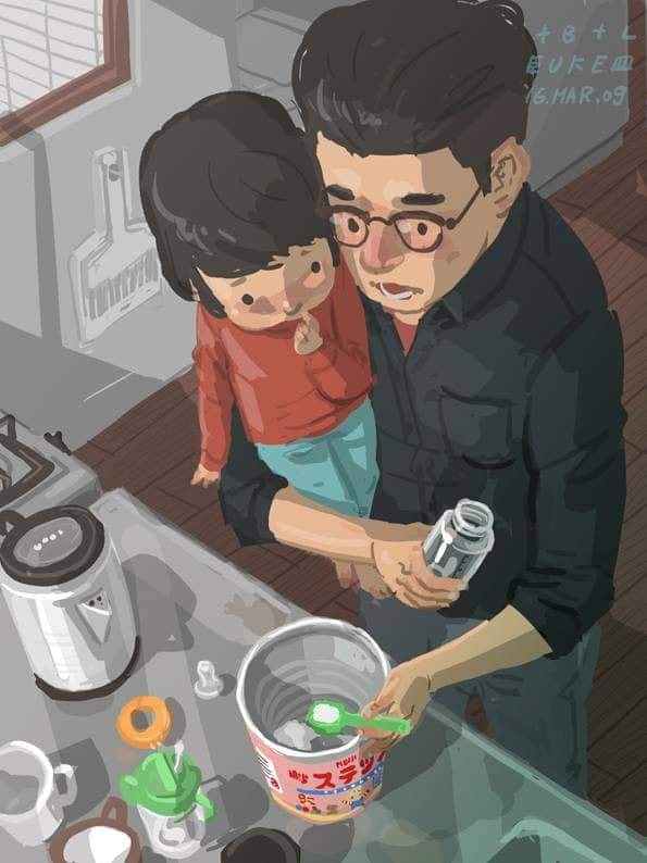 VỚI CON, MẸ LÀ TẤT CẢ, CÒN BA LÀ THẾ GIỚI ❤