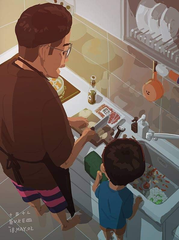 VỚI CON, MẸ LÀ TẤT CẢ, CÒN BA LÀ THẾ GIỚI ❤