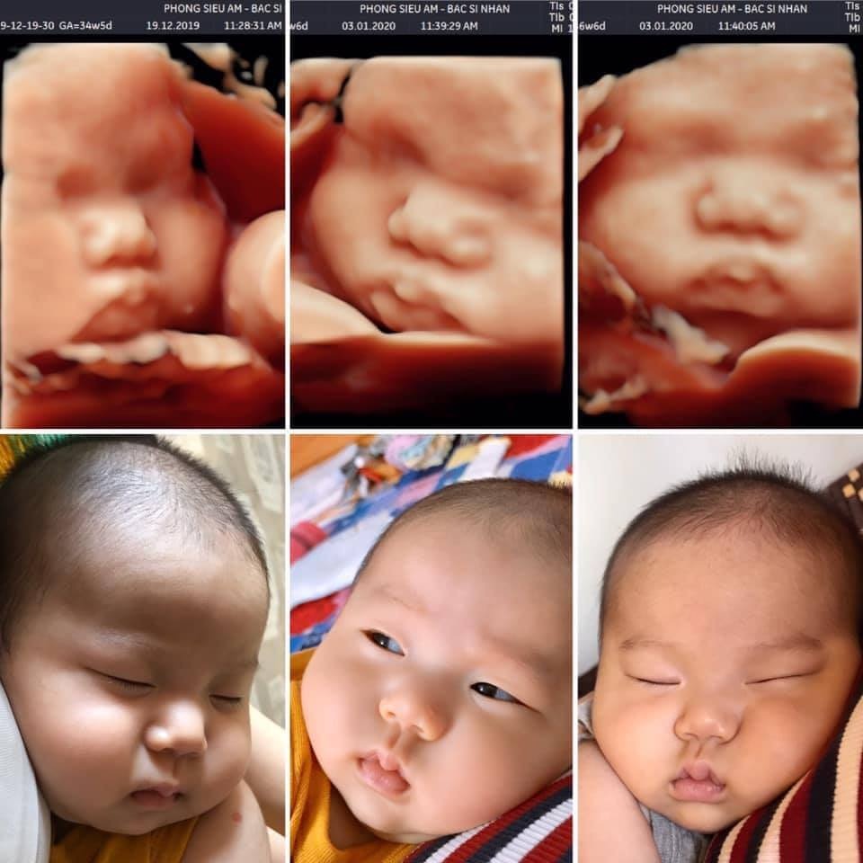 Trong bụng sao, ngoài y vậy luôn nha, hổng sợ nhầm đâu!
Nhiều mẹ đúc giỏi thật 😅😅