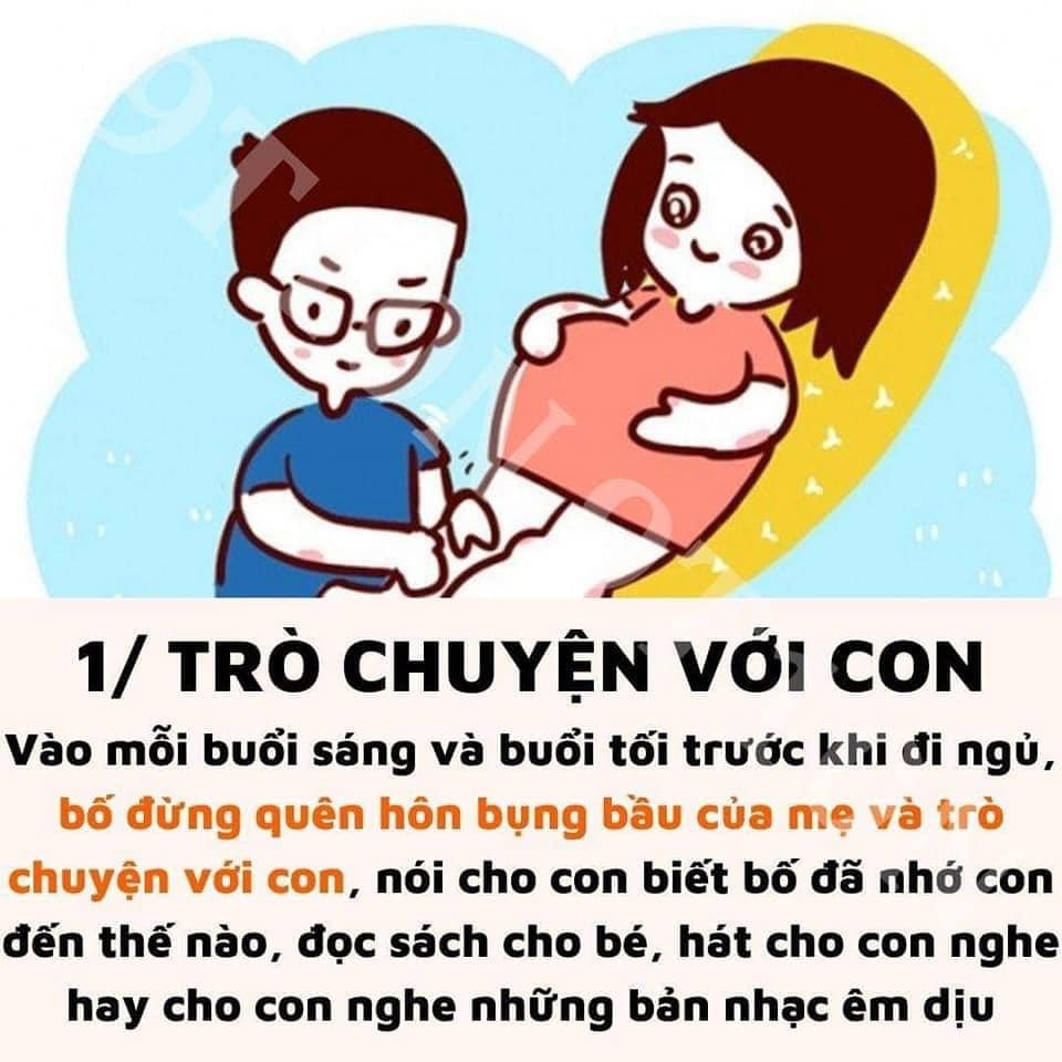 Gửi ngay cho các đức ông chồng các mẹ nhá!
Thai giáo là đây chứ đâu hihi