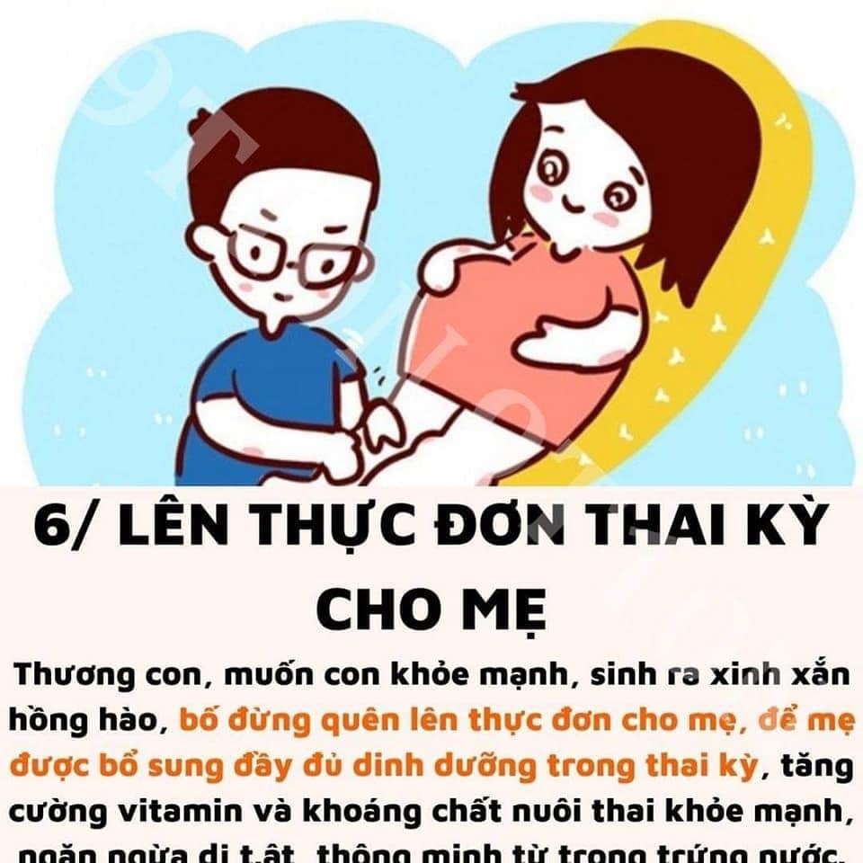 Gửi ngay cho các đức ông chồng các mẹ nhá!
Thai giáo là đây chứ đâu hihi