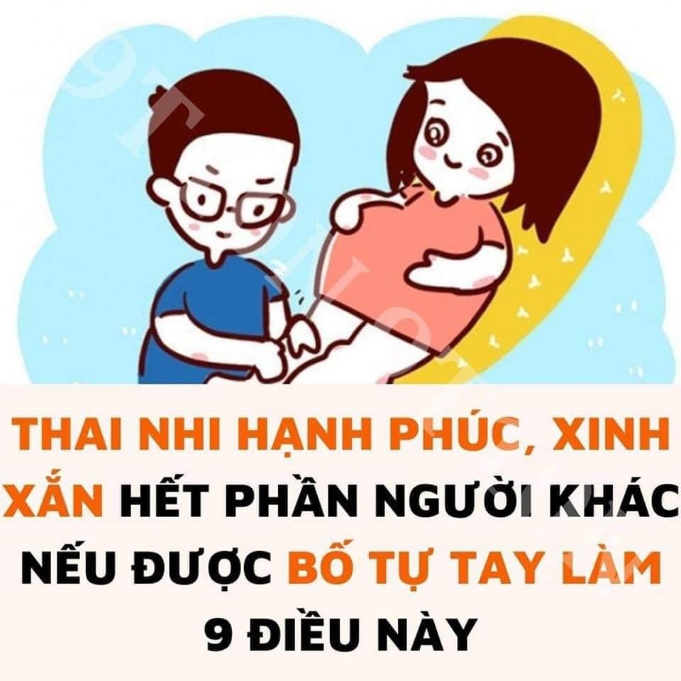 Gửi ngay cho các đức ông chồng các mẹ nhá!
Thai giáo là đây chứ đâu hihi