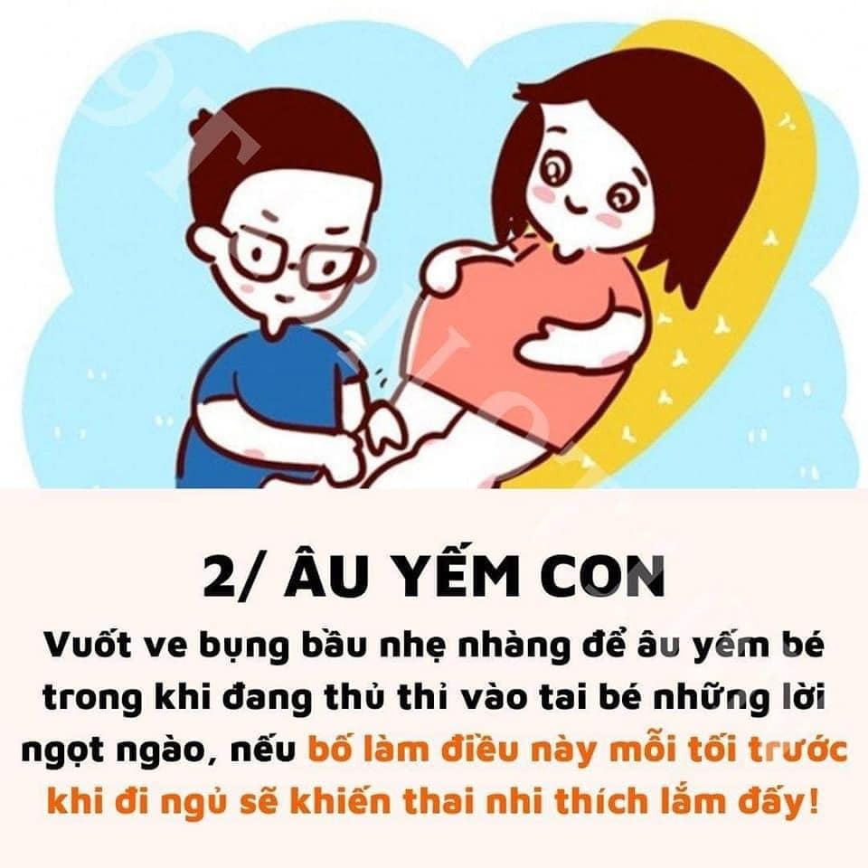 Gửi ngay cho các đức ông chồng các mẹ nhá!
Thai giáo là đây chứ đâu hihi