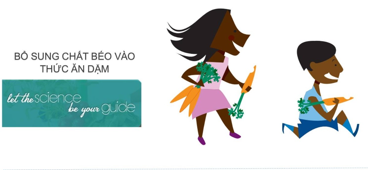 BỔ SUNG DẦU/CHẤT BÉO VÀO THỨC ĂN DẶM CHO BÉ ĐÚNG CÁCH
Nhiều cha mẹ băn khoăn về việc có nên hay không bổ sung dầu/Chất béo vào thức ăn dặm cho bé.

TẠI SAO BÉ CẦN CHẤT BÉO HƠN NGƯỜI LỚN?
Nguyên nhân chính là do nhu cầu chất béo trong giai đoạn này là cần đủ (không bao giờ được thiếu) cho hoạt động trí não của các bé. Gs.Bs. Michaelsen, Trưởng Đại diện khu vực Châu Âu của WHO, cho biết: " Từ khi sinh ra và đến 5 tuổi hoạt động phát triển trí não của bé là rất lớn và gắn liền với các hoạt động thể chất, việc cần 1 lượng đủ chất béo cho sự phát triển trí não là tối cần thiết. Đặc biệt các loại chất béo không bão hòa poly là Docosahexaenoic và arachadonic - cả hai loại này cơ thể các bé dưới 1 tuổi có sự tổng hợp rất ít. Docosahexaenoic (omega-3 DHA) là thành phần cần thiết cho giai đoạn não phát triển, việc thiếu hụt chất béo này thì cơ thể sẽ dùng chất béo khác thay thế, sự thay thế sẽ làm thay đổi chức năng của các tế bào thần kinh và dẫn đến sự khiếm khuyết của não bộ"
Hơn nữa, các chất béo không no dạng poly là linoleic và alpha-linolenic là những loại chất béo chỉ có thể tìm thấy từ thực phẩm, cơ thể các bé không thể tự tổng hợp.

Gs. Michaelsen cũng cho biết: việc thiếu hụt chất béo trong thức ăn dặm liên quan đến tình trạng chậm phát triển thể chất, biếng ăn và hấp thu kém.

CHẤT BÉO NÀO TỐT & CHẤT BÉO NÀO KHÔNG TỐT?
Nếu phân chia đơn giản theo tính chất, có 2 loại chất béo:
*Loại có thể nhìn thấy được bằng mắt thường: dầu thực vật, mỡ động vật, bơ
*Loại không thể nhìn thấy bằng mắt: những chất béo trans fat nằm trong các loại thực phẩm làm sẵn như bánh qui, gà rán, đồ hộp.

Chất béo có nguồn gốc từ động vật chủ yếu là saturated fat (chất béo bão hòa), trong khi đó, chất béo từ thực vật là dạng chắt béo mono và poly không bão hòa, như linoleic và alpha-linolenic. Riêng chất béo trong thịt 1 số động vật như cá hồi, thu, lươn, cá chép thì giàu chất béo không bão hòa poly cần cho não bộ (VD như Docosahesanoic [omega-3 DHA) ]).

BỔ SUNG CHẤT BÉO VÀO THỨC ĂN NHƯ THẾ NÀO LÀ ĐÚNG
LỰA CHỌN NGUỒN CHẤT BÉO ĐÚNG VÀ CẦN CHO BÉ:
NÊN LỰA CHỌN:
*Chất béo có nguồn gốc thực vật giàu chất béo không bão hòa mono và poly như dầu oliu, dầu đậu nành, hạt ăn dặm.
*Chất béo có nguồn gốc động vật giàu chất béo không bão hòa poly cần cho não bộ như cá hồi, thu, chép, lươn.
KHÔNG NÊN LỰA CHỌN:
*Chất béo bão hòa có nguồn gốc động vật như chất béo trong thịt gà (da gà hay mỡ gà), mỡ heo, mỡ bò.
*Chất béo không nhìn thấy trans fattừ bánh qui, thức ăn đồ hộp làm sẵn, gà rán, KFC, bánh snack.
CÁCH BỔ SUNG:
Theo hướng dẫn của Khoa Dinh Dưỡng Nhi BV Nhi Khoa Benioff, Mỹ: Nên phân bố hợp lí bữa ăn có 2 loại chất béo nêu trên.
VD: Chế biến thịt chiên với dầu ăn thì bữa ăn không cần thêm dầu vào thức ăn.
Hoặc
Bữa ăn có cá hồi/thu/chép/lươn thì không cần chiên hoặc thêm dầu vào thức ăn. KHUYÊN [2-3 ngày cá như trên/tuần]
Hoặc
Bữa ăn có thêm dầu vào thức ăn thì không cần chiên hoặc chọn các loại cá trên. Lưu ý thêm dầu vào thức ăn [KHÔNG QUÁ 4 ngày/tuần, không quá 1-2 muỗng (5ml)/ngày].

Và nên phân bố cân bằng với các loại chất dinh dưỡng khác như chất đạm và tinh bột.

SAI LẦM CHA MẸ THƯỜNG MẮC PHẢI.
*Lạm dụng dầu quá mức: cha mẹ thường thêm 1-2 muỗng dầu vào mỗi bữa ăn và mỗi ngày.
Đây là một sai lầm vì sẽ ảnh hưởng đến sự hấp thu chất dinh dưỡng của bé và gây 1 số vấn đề tiêu hóa

*Cho bé dùng nhiều loại dầu: cha mẹ chọn đủ loại dầu cho bé như dầu mè, dầu oliu, dầu óc chó, dầu gấc (mỗi ngày 1 loại)
Theo Ts. Sara, Trưởng khoa Dinh dưỡng ĐH London, Anh cho biết: Đây là một việc làm không cần thiết vì không mang lại lợi ích thêm vào, mà còn có nguy cơ gây biếng ăn. Chỉ nên chọn 1 loại dầu thực vật (VD chỉ cần chọn 1 loại dầu như dầu oliu là được, không cần thiết ngày này 1 loại, ngày kia 1 loại dầu khác).

Lưu ý dầu oliu có 2 loại: loại có thể dùng để nấu (cooking olive oil) và không dùng để nấu.