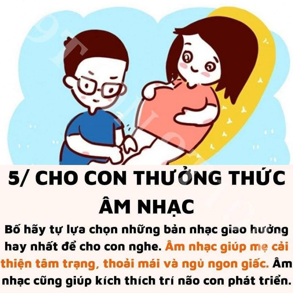 Gửi ngay cho các đức ông chồng các mẹ nhá!
Thai giáo là đây chứ đâu hihi