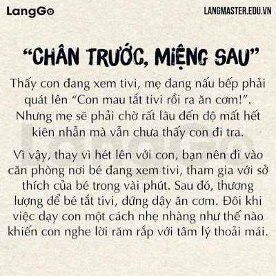 🏡 LỜI NÓI CHẲNG MẤT TIỀN MUA ... 😊
👉 Bố mẹ lưu về tránh bị trôi mất nha ^^