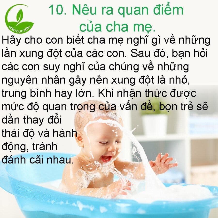 Hành trình dạy con, em gửi các mẹ tham khảo a!