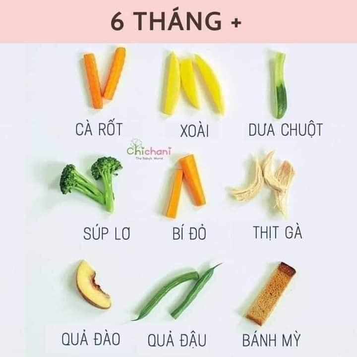 CÁCH CẮT THỨC ĂN CHO BÉ ĂN DẶM THEO PHƯƠNG PHÁP BLW

Trên App có rất nhiều công thức ăn dặm BLW để các mẹ vào xem và nấu cho bé nhé: https://mamibabi.com.vn/thuc-don-an-dam?type=5

👼 GIAI ĐOẠN 6M+ 👼

Ăn dặm BLW (Baby Lead Weaning) là cách bé tự cầm thức ăn, tự ăn khi bắt đầu ăn dặm. Đối với bé mới bắt đầu ăn dặm, dưới đây là hướng dẫn giúp bố mẹ đảm bảo rằng các loại thực phẩm bạn đưa cho bé đều an toàn, dễ ăn và phù hợp với bé.

✋ Vào khoảng 6 tháng tuổi, hầu hết các bạn nhỏ đều thích khám phá cảm giác, ngửi và nếm đồ ăn. Để chọn thực phẩm hoặc muốn lấy thứ gì đó trẻ thường sử dụng cả bàn tay.

✋ Để hỗ trợ phát triển kĩ năng ở giai đoạn này, bạn nên cắt thức ăn thành những que dài và mỏng (tham khảo hình bên dưới).

✋ Các loại thực phẩm có thể giới thiệu cho bé ở giai đoạn này: rau củ, trái cây, thịt, thịt gia cầm...

Nguồn ảnh: pinterest 
Nguồn st