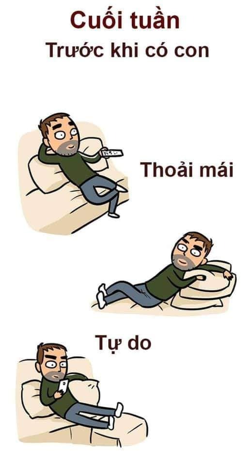 ĐÀN ÔNG TRƯỚC VÀ SAU KHI CÓ CON KHÁC NHAU THẾ NÀO?
Còn thiếu điều gì nữa các bame bổ sung đi 😝