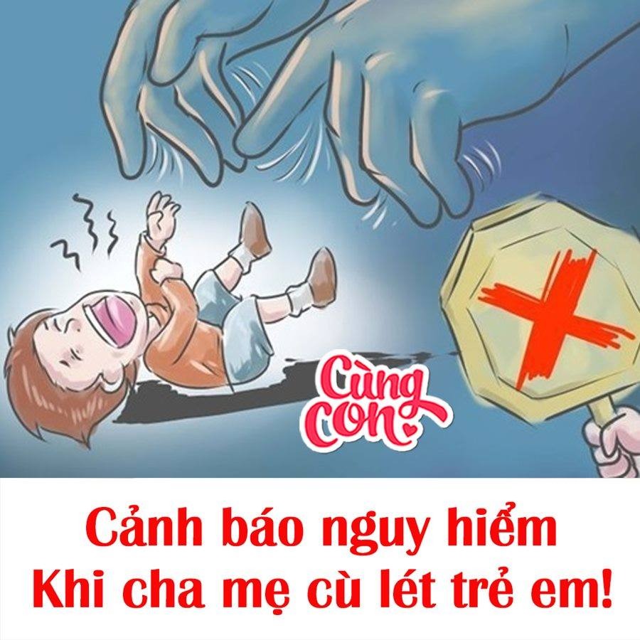 CÙ LÉT TRẺ EM LÀ MỘT HÀNH VI NGUY HIỂM TRA TẤN TINH THẦN VÀ LẠM DỤNG.

Cù lét hay thọc lét là việc chạm vào một bộ phận cơ thể nhạy cảm để làm nhột hoặc gây cười. Phản ứng của hầu hết người bị cù đó là co rúm mình lại và cười do nhột.

Nhiều người lớn hay cù nách (thọc lét) trẻ em khi chơi đùa với con. Hành động này tưởng chừng như vô hại, khiến các bé cảm thấy vui vẻ, nhưng thực chất là không hề. Bởi lẽ theo các nhà khoa học, cù lét có thể gây hậu quả xấu cho trẻ em.

Mỗi em bé có phản ứng khác nhau khi bị cù nhưng làm sao cha mẹ có thể biết được đâu là giới hạn để không làm tổn thương chúng. Chính vì thế, cù lét đối với trẻ nhỏ hoàn toàn không được khuyến khích. Đặc biệt, các chuyên gia cũng khuyến cáo, tuyệt đối không được cù lét trẻ vào lúc chúng đang buồn ngủ hoặc đói bụng.

Thay vì cù lét trẻ, cha mẹ hãy nghĩ ra các trò chơi trí tuệ và an toàn khác để kết nối yêu thương với trẻ.

Dưới đây là lý do vì sao cha mẹ không nên cù lét trẻ em:

1. Trẻ em cười không có nghĩa là chúng thích bị cù lét

Hầu như ai cũng sẽ cười khi bị cù. Trẻ em cũng vậy nhưng vấn đề là trẻ vẫn sẽ cười ngay cả khi chúng ghét điều đó. Đặc biệt là những đứa trẻ tăng động, không thể ngừng cười khi bị cù. Tiếng cười phản xạ này mang đến cho bố mẹ ảo tưởng rằng đứa trẻ thích thú, trong khi thực sự thì không.

Trong một nghiên cứu thực hiện tại Đại học California năm 2017, các nhà khoa học phát hiện ra rằng cù lét không tạo ra cảm giác hạnh phúc giống như khi ai đó cười trước một trò đùa vui nhộn. Cù lét chỉ tạo ra một ảo giác với người ngoài rằng họ đang cười.

2. Trẻ em không thể bảo cha mẹ dừng lại

Có một sự khác biệt hoàn toàn giữa cù lét, nựng nịu yêu thương và hành động giữ đứa trẻ, đè ngửa chúng ra cù lét để xem chúng cười. Tiếng cười lúc này của đứa trẻ là hoàn toàn không được kiểm soát và không có một chút thích thú gì cả. Đặc biệt, người lớn không nên trùm kín chăn và cù lét vì trẻ em có thể bị ngạt, khó thở, khóc lóc và nhiều trường hợp nguy hiểm hơn. Việc cười quá nhiều trong điều kiện yếm khí rất dễ khiến trẻ bị ngạt thở, sặc.

Đặc biệt đối với trẻ sơ sinh, có nhiều hình thức để tăng sự liên kết giữa mẹ và con mà không phải là cù lét. Bạn có thể đùa vui, ôm ấp, cưng nựng nhưng không nên dùng ngón tay để cù lét. Hành động này có thể gây tổn thương tới con, đặc biệt dễ khiến trẻ quơ quào va đập hoặc rớt xuống giường gây chấn thương.

3. Cù lét đã được sử dụng để tra tấn người từ lâu

Cù lét từ lâu đã được sử dụng như một cách tra tấn. Vào thời nhà Hán ở Trung Quốc, cù lét là một cách tra tấn quý tộc vì nó không để lại dấu vết và nạn nhân có thể phục hồi tương đối dễ dàng và nhanh chóng. Nó cũng rất phổ biến ở Nhật Bản, nơi họ thậm chí còn đặt ra một từ đặc biệt cho kiểu tra tấn cù lét là kusuguri-zeme, có nghĩa là không thương tiếc.

Vernon R. Wiehe từ Đại học Kentucky đã nghiên cứu 150 người lớn bị anh chị em của họ cù lét nhiều thời thơ ấu. Đa số những người tham gia đều cho rằng cù lét là một loại lạm dụng thể chất. Nghiên cứu kết luận rằng cù lét có thể gây ra các phản ứng sinh lý cực đoan ở nạn nhân như nôn mửa và mất ý thức do không thể thở.

4. Cù lét có thể gây chấn thương tâm lý và hệ lụy suốt đời

Theo TS Alexander trả lời tờ NY Times, cù lét khi đối phương không mong muốn có thể gây "nỗi đau tâm lý vô cùng lớn". Đôi khi tổn thương có thể kéo dài suốt đời.

Đứa trẻ sẽ hình thành phản xạ căng thẳng, khó chịu khi người hay cù chúng xuất hiện. Vậy nên các chuyên gia khuyên rằng chúng ta không bao giờ nên đùa với trẻ bằng hình thức cù lét. Hãy tìm những cách khác thú vị hơn để chơi đùa cùng trẻ nhé!