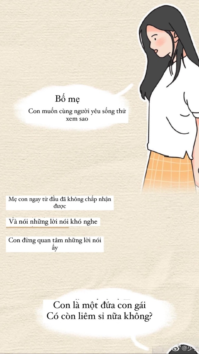 Con gái nói muốn cùng bạn trai sống thử, người bố đã viết một bức thư như thế này