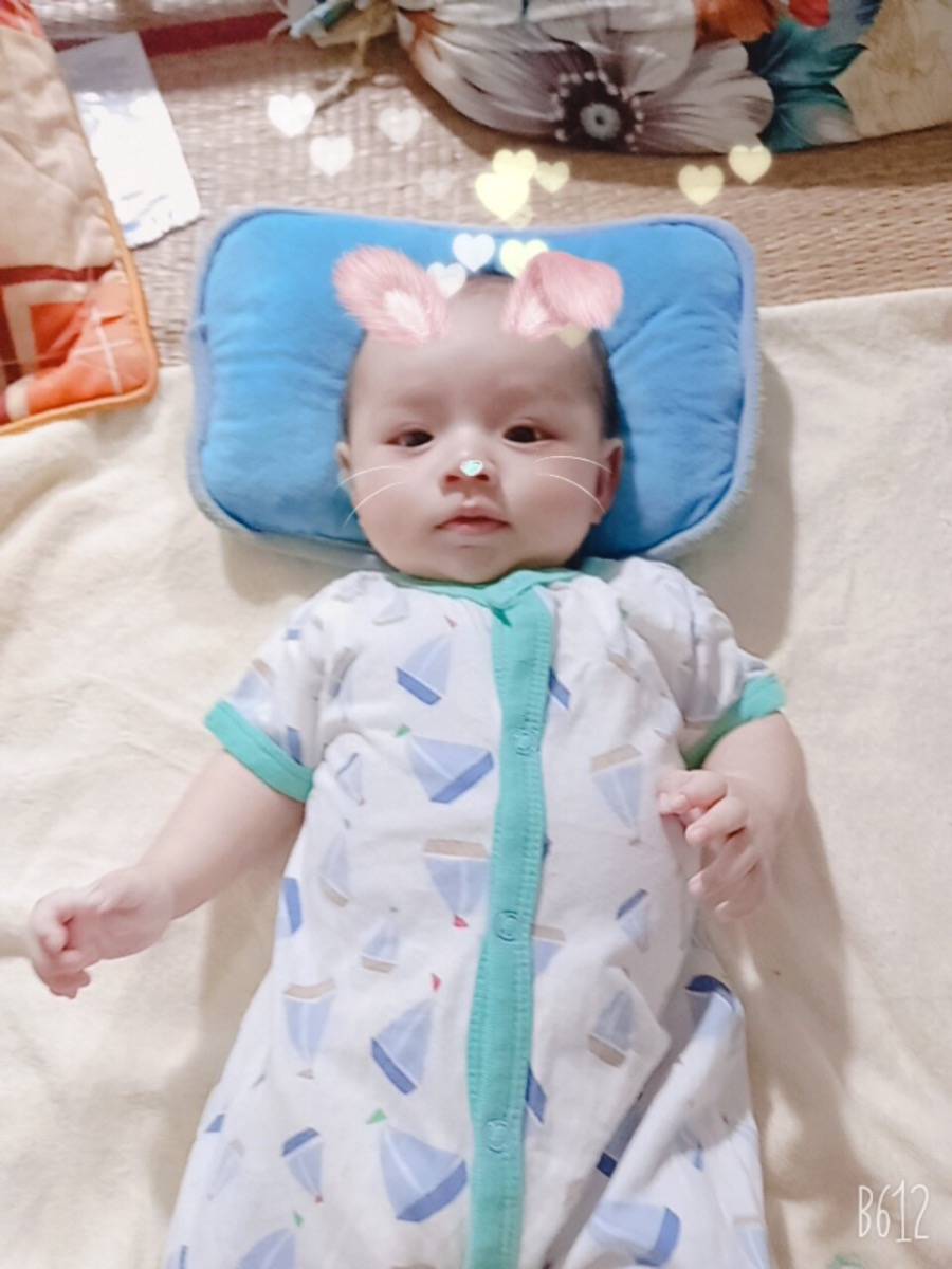 Mun nhà em đã đc 2m7d lên đc 5kg7.lúc ms sinh đc 3kg4.thì như z có ok k mấy mom