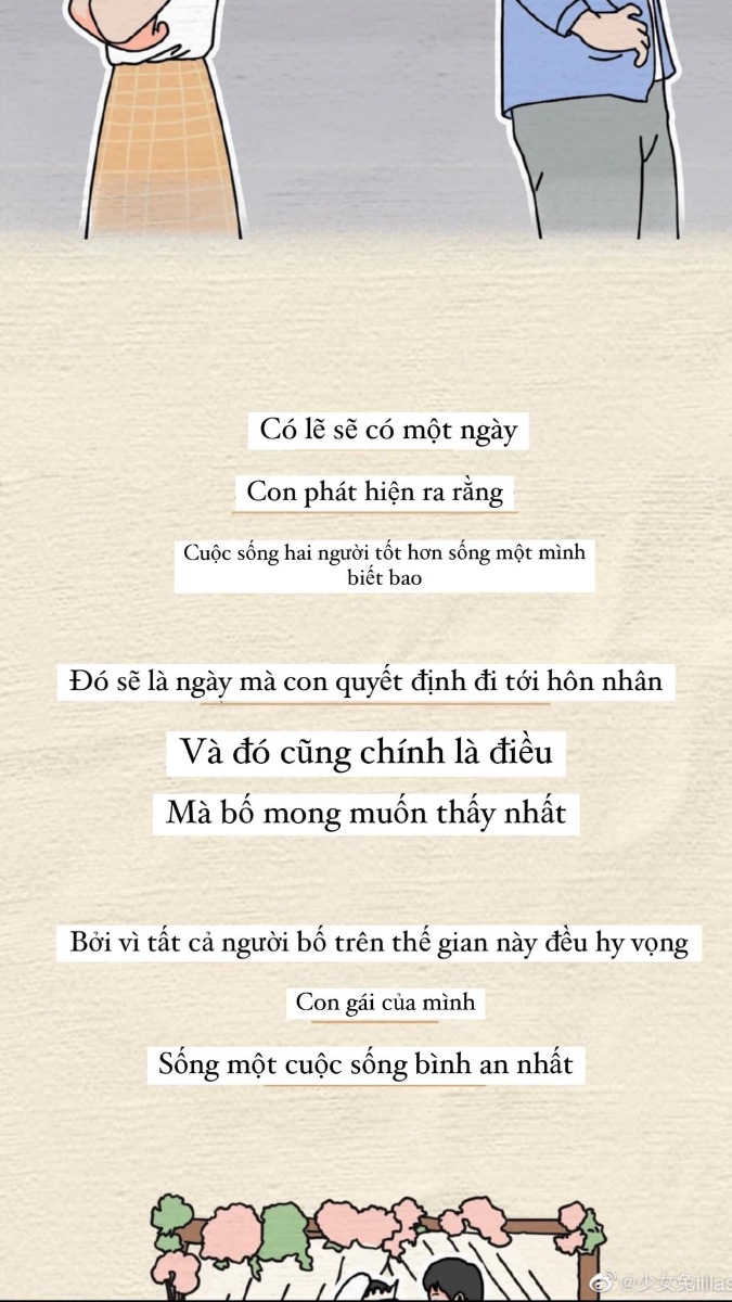 Con gái nói muốn cùng bạn trai sống thử, người bố đã viết một bức thư như thế này