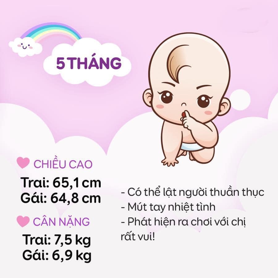 📌 12 THÁNG PHÁT TRIỂN CỦA BÉ

👶 Mỗi ngày trôi qua, con ngày một lớn hơn. Nhưng con cân nặng, cao có đúng với tiêu chuẩn không? 

👉🏻Bé yêu của bạn nặng bao nhiêu cân rồi khoe đi ạ❤️ Bé đã biết làm gì rồi ạ? Bình luận 👇🏻 nha.