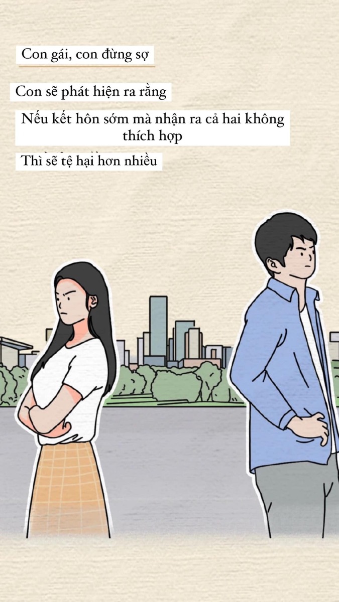Con gái nói muốn cùng bạn trai sống thử, người bố đã viết một bức thư như thế này