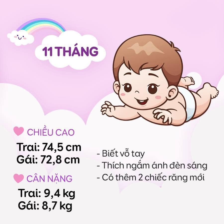 📌 12 THÁNG PHÁT TRIỂN CỦA BÉ

👶 Mỗi ngày trôi qua, con ngày một lớn hơn. Nhưng con cân nặng, cao có đúng với tiêu chuẩn không? 

👉🏻Bé yêu của bạn nặng bao nhiêu cân rồi khoe đi ạ❤️ Bé đã biết làm gì rồi ạ? Bình luận 👇🏻 nha.