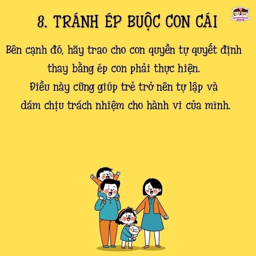 🙋🙋 LÀM THẾ NÀO ĐỂ NUÔI DẠY NHỮNG ĐỨA TRẺ HẠNH PHÚC? 

👍 Không chỉ sức khỏe, giáo dục, nuôi dạy một đứa trẻ hạnh phúc để dễ dàng thành công trong cuộc sống cũng là một trong những mục tiêu mà nhiều bố mẹ hướng đến. Nuôi dạy những đứa trẻ hạnh phúc là việc mang lại cho con một tinh thần thoải mái, tích cực, và những kỹ năng quan trọng lâu dài, để giúp trẻ dễ dàng vượt qua khó khăn, luôn nỗ lực để đạt được mục tiêu của mình.

Dưới đây là 10 cách để nuôi dạy những đứa trẻ hạnh phúc được chúng mình tổng hợp, bố mẹ có thể tham khảo nhé!