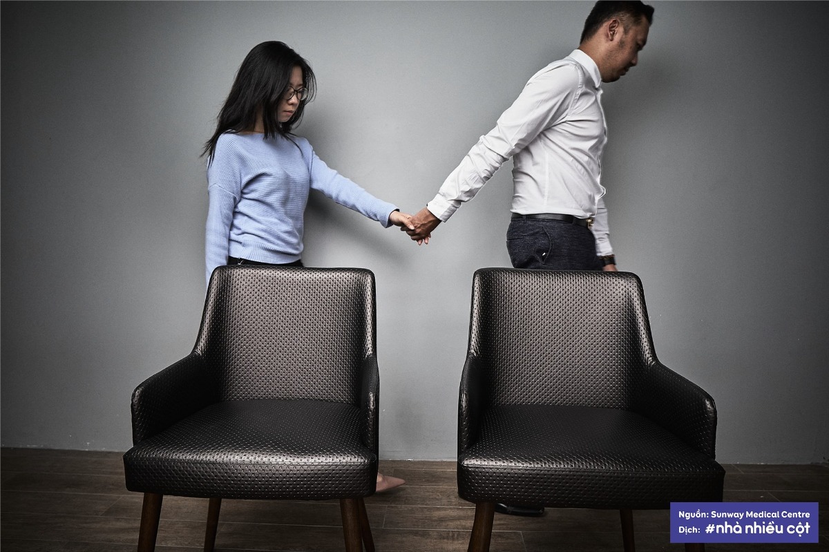 ÁP LỰC KHI CÓ CON

Khi một đứa trẻ được sinh ra, mọi người đều chúc phúc và ăn mừng. Người ta nói trở thành cha mẹ là một niềm hạnh phúc lớn, là cột mốc thiêng liêng đặc biệt trong cuộc đời mỗi người. Nhưng liệu có mấy ai nói về áp lực khi trở thành cha mẹ?

Nếu bạn và người bạn đời đã từng trải qua những trận khẩu chiến sau khi sinh con, các bạn không đơn độc. Càng được đặt vào nhiều mối quan hệ ràng buộc, chúng ta càng dễ cảm thấy quá tải bởi những trách nhiệm đi kèm. Hơn nữa, thật không dễ dàng gì khi đặt mình vào vị trí của người khác để hiểu cảm giác của đối phương. Nhất là khi chính bạn cũng đang cảm thấy áp lực bởi những trọng trách phải gồng gánh trên vai.

“Đó không phải là trò chơi đổ lỗi cho đối phương”

“Đó là về những áp lực khi chúng tôi trở thành cha mẹ”

Cùng nhau nói ra những khó khăn, cùng nhau chia sẻ cảm xúc và suy nghĩ có lẽ chính là bước đầu tiên để các cặp đôi có thể bắt đầu lắng nghe, thấu hiểu lẫn nhau. Có thấu hiểu ta mới biết thương nhau hơn, thông cảm được cho nhau.