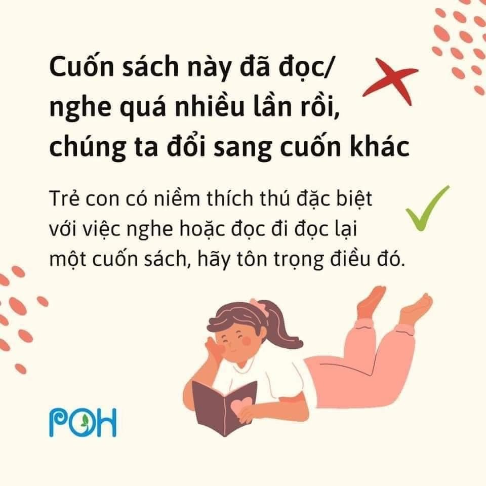 📖 Đọc sách cho con có quan trọng? Chắc hẳn bố mẹ đã mắc phải sai lầm nào dưới đây luôn đó. Một số quy tắc giúp ba mẹ đọc sách với con hứng thú cả nhà mình cùng tham khảo nhé.