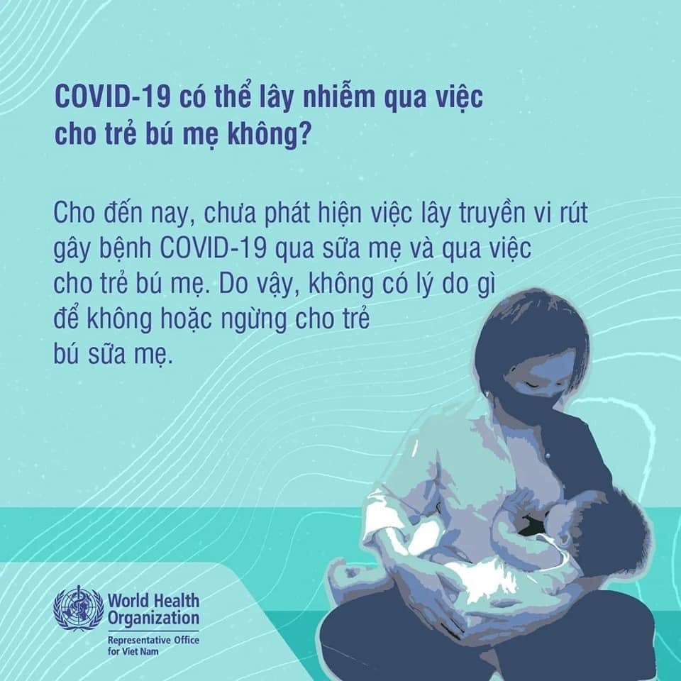 Mẹ NHIỄM COVID 19 thì con có nên bú mẹ hay không? 
Các mẹ tham khảo kĩ nhé.