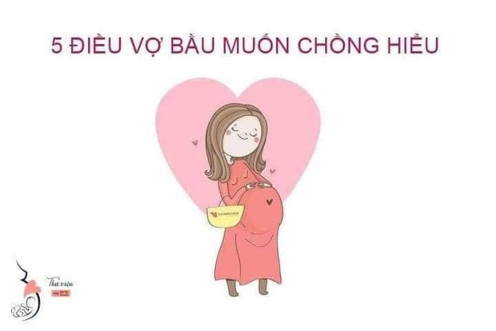 5 điều vợ bầu muốn chồng hiểu