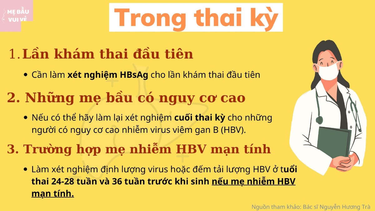Những điều cần biết về Viêm Gan B trong thai kỳ