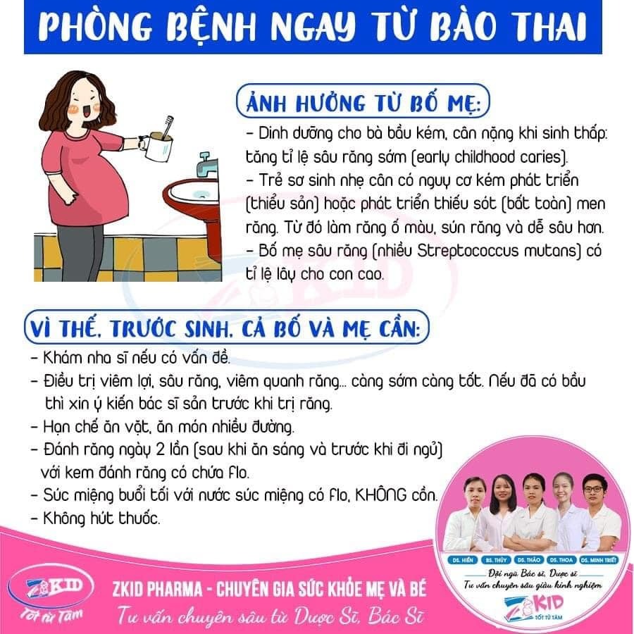 Ba mẹ đã vệ sinh răng miệng đúng cách cho con chưa ạ. Ba mẹ lưu lại để áp dụng nha 🥰