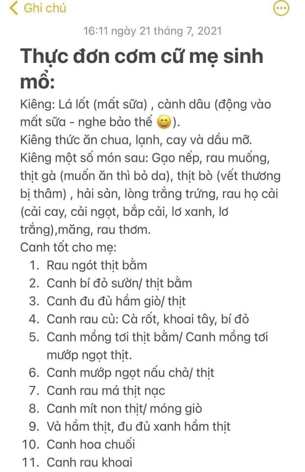 Các mẹ bầu sắp sanh và đã sanh tham khảo và lưu ngay lại nhé