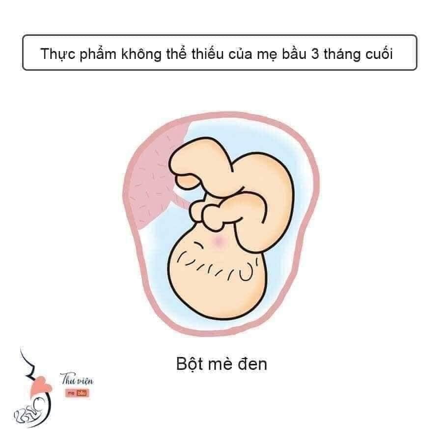 Thực phẩm kg thể thiếu 3 tháng cuối thai kì nha các mom