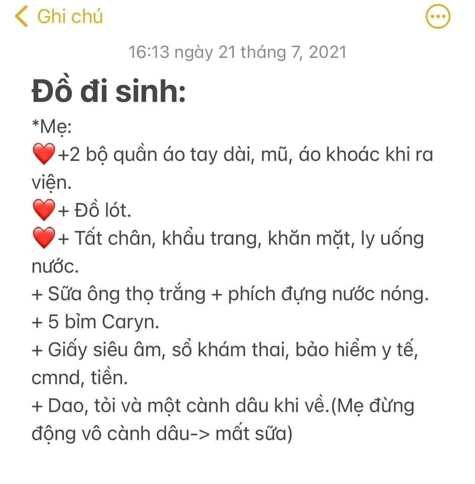 Các mẹ bầu sắp sanh và đã sanh tham khảo và lưu ngay lại nhé
