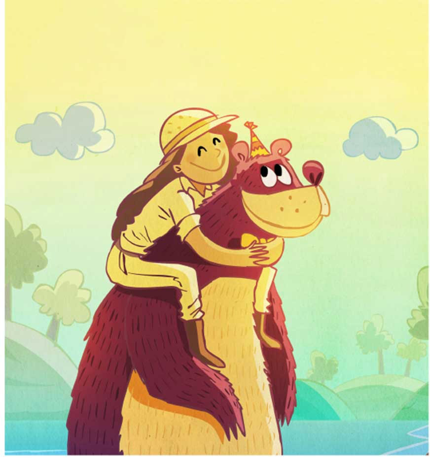 Truyện Ehon - Truyện tranh thai giáo: Ngày mưa cá xuất hiện