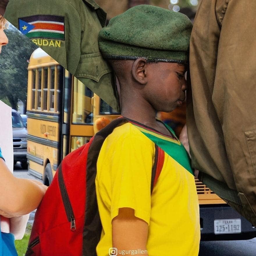 Những bức ảnh được chụp lại cùng một thời điểm nhưng khác số phận 🥰 Luôn trân trọng những gì mình đang có …