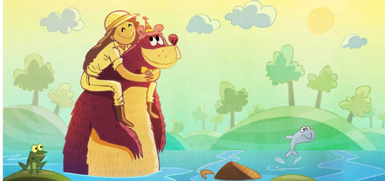 Truyện Ehon - Truyện tranh thai giáo: Ngày mưa cá xuất hiện