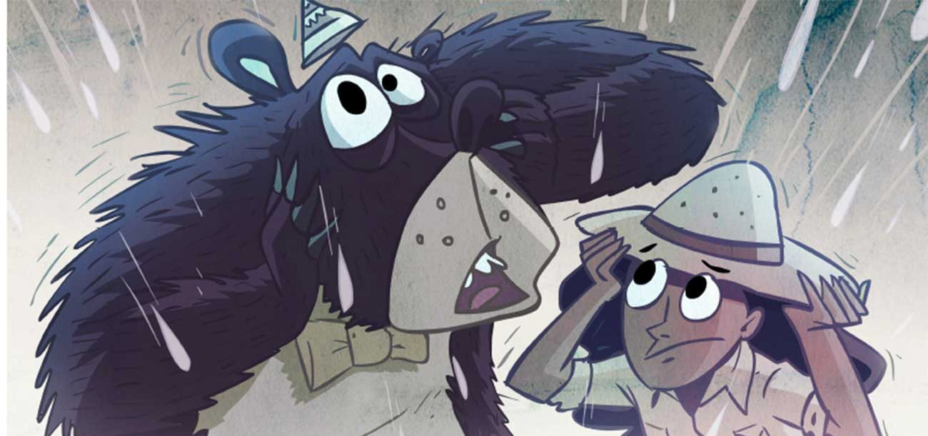 Truyện Ehon - Truyện tranh thai giáo: Ngày mưa cá xuất hiện