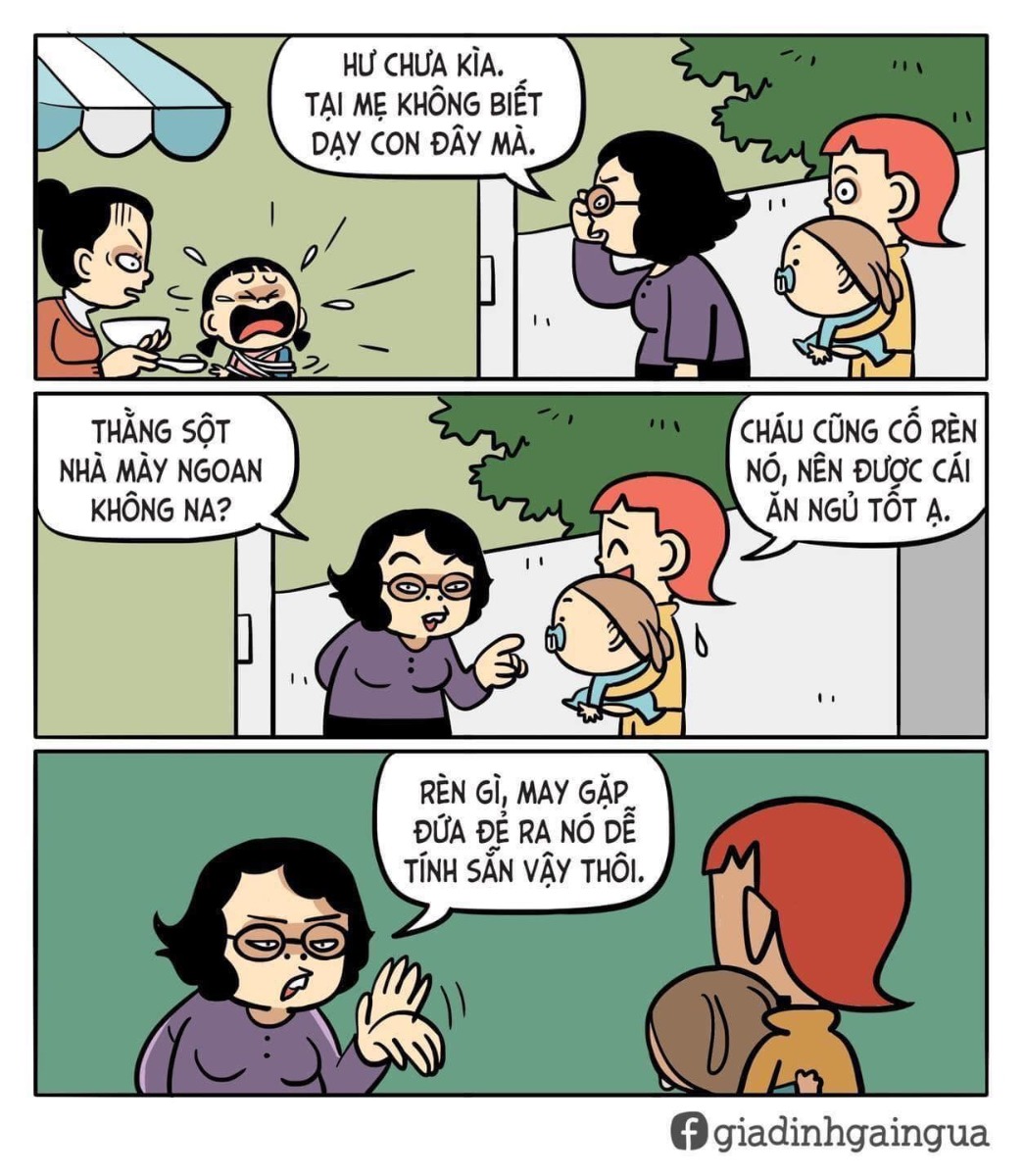 Khi mình khoe con ngủ xuyên đêm...