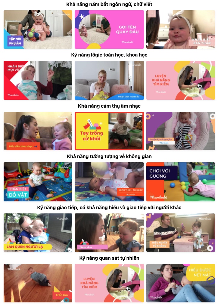 Gửi các mom cột mốc một số kỹ năng của bé từ 0 - 2 tuổi, bé nhà các mom đã đạt được những gì rồi ạ?

Các mom xem bảng này, nếu bé thiếu kỹ năng nào thì cho bé chơi theo các bài trên app để bé hoàn thiện các kỹ năng đó nhé. 

Chơi ngay tại đây >>>
https://mamibabi.com.vn/coursev2/2/khoa-hoc-giao-duc-som-cho-tre-0-2-tuoi