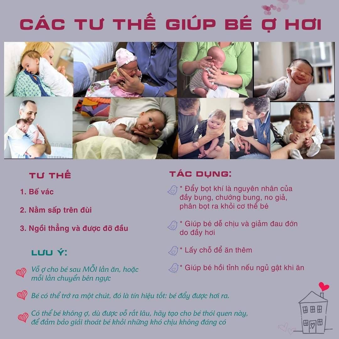 CON KHÔNG CHỊU ĂN, KHÓ NGỦ

COLIC - Trào ngược sơ sinh - nôn trớ thành vòi và sự bí ẩn của những cơn quấy khóc không kiểm soát….

”Mặc dù có quá nhiều nghiên cứu về Colic nhưng các ngài khoa học vẫn không thể đưa ra một kết luận quyết đoán, đặt tên hiện tượng bệnh lí hay có hướng điều trị quyết đoán về tình trạng đau tim và điếc tai này.

Thông thường mọi người thường nghĩ đến Colic khi các em bé sơ sinh khóc hàng tiếng đồng hồ mà không ai dỗ nổi, quấy khóc liên tục trong một vài tháng đầu đời. Về mặt số má mà nói, cứ 5 bé sơ sinh thì có 1 đồng chí trúng giải Colic này, kể cả ăn sữa mẹ hay sữa công thức, một khi đã bị thì chạy đâu cho thoát, hihi.

Tôi (Tizzie Hall), tin tuyệt đối rằng nếu bạn cho bé ăn ngủ theo một chu kì sinh họat ổn định và phù hợp thì chỉ 24h sau, việc quấy khóc sẽ giảm đáng kể.

Các bậc cha mẹ liên hệ với tôi, cầu cứu vì những em bé “bị colic” thường mô tả là con em gào thét và quấy khóc hàng tiếng đồng hồ, thường là vào chiều tối. Họ cũng thường mô tả con em uốn éo, vặn vẹo, trào sữa ra miệng, co chân vào bụng như thể bị ngứa khắp người và đau đớn - khó chịu - giận hờn với cả thế giới. Và tôi cũng sẽ trả lời với các bạn như cách tôi đã giải thích với các phụ huynh này: con bị như vậy phần lớn là do cách cho ăn và cách cha mẹ ợ hơi giải thoát khí trong bụng cho con. Để tôi giải thích kĩ hơn một chút đoạn này nhé, bạn sẽ cần một chút trí tưởng tượng, ok!

Giờ nhắm mắt chia dạ dày boss thành 6 phần, ok. Bây giờ giả sử con tỉnh dậy sau giấc ngủ dài nhất của đêm, cứ cho là từ 1h-6h sáng đi. Và tại thời điểm 6h sáng, con được ăn bữa ăn đầu tiên của ngày. Và cha mẹ ợ hơi qua loa đôi phút, nghe thấy 2-3 tiếng ợ hơi to và ngừng lại. Nhưng đời không như mơ, những bóng hơi nhỏ nơi đầu bữa ăn và cuối thực quản chưa được thoát ra. Enzyme tiêu hóa phản ứng với thức ăn của quá trình tiêu hóa lại tiếp tục tạo ra hơi nữa. Thế là lúc này trong bụng có khoảng 1/6 là hơi và 5/6 là sữa. Con vẫn cười nói vui tươi, ok fine! Đến bữa ăn tiếp theo, giữ nguyên kịch bản, chỉ có lúc này là bụng có 2/6 khí và phần còn lại là sữa. 

Và mọi thứ lại diễn ra tương tự cho đến bữa thứ 6 của ngày, cũng ứng với lúc chập choạng tối và màn đêm dần buông….
Trước thềm bữa ăn số 6, lúc này con đã rất đói nhưng bụng thì có đến 1 rổ gas có khi chiếm đến 5/6 thể tích. Lúc này tình huống thường là như sau: Não thì bảo: "đói lắm rồi ông ơi, tẩn thôi". Dạ dày thì lục bục gầm rú: “Bụng có 6 phần thì 5 phần khí, đau pỏ mẹ ra, ăn vào nữa thì chứa vào đâu????. Vầng, đây là lúc mà mẹ toát mồ hôi hột với đứa con đang ngoạc mồm lên khóc, cố cho ti vào miệng mà sữa cứ chảy ra được một tí là con lại nhè núm và chỉ gào và gào và tiếp tục gào mà không thể nào ăn thêm. Bụng làm gì còn chỗ, toàn gas mà. Thế nên, việc gào khóc lúc này do 2 nguyên nhân: ĐÓI và do HƠI/KHI GAS tích lũy của cả 1 ngày trời.

Viễn cảnh này hoàn toàn có thể thay đổi nếu ngay từ bữa ăn đầu ngày con được ợ hơi thật là kĩ, và ợ hơi liên tục dù đã ăn xong từ tám đời rồi. Thậm chí, một số trường hợp cực đoan nôn vòi rồng hay quấy khóc khủng bố thì ở MỖI BỮA ĂN các con cần được ợ hơi sau mỗi 30ml hay 3 phút bú ti mẹ. Nghĩa là con ăn tầm 30-50ml mẹ ngừng, cho bé ợ hơi rồi mói cho ăn tiếp. Một số bé có thể cáu một chút khi đang ăn ngon bị ngừng để ợ hơi, nhưng bạn thân mến, vào lời càu nhàu lúc này còn hơn vài tiếng nghe con gào buổi tối. Một số gia đình than phiền là rút ra ợ hơi không mời con ăn lại được, đó là bởi vì bạn không cho việc này thành một thói quen, khi bữa ăn con được quen ợ hơi nhiều lần, và nếu còn đói, con sẽ ăn. Hãy cho con cơ hội tìm hiểu và làm quen với thói quen ăn như vậy, nhé.

Tôi (Tizzie Hall) khuyên các bậc cha mẹ không nên cho ăn tiếp nếu chưa ợ lên được hơi cũ, hoặc cho phép con ăn lâu hơn một chút để tăng thêm thời gian ợ hơi cho bé giữa và sau bữa ăn. Tuy nhiên, nếu cha mẹ thấy việc quấy khóc thì đồng nghĩa với việc ợ hơi vẫn chưa hiệu quả và cha mẹ cần ợ hơi kĩ hơn.

Một trong những nguyên nhân khác dẫn đến giai đoạn cáu gắt kinh hoàng này mà tôi ghi nhận được là do trẻ được ăn theo chế độ tùy tiện, ăn vặt. Việc ăn vặt, ăn liên tục có thể dẫn đến việc sữa tiếp tục được đổ về hệ tiêu hóa trong khi cơ thể chưa có thời gian để tiêu hóa cái cũ đang nằm sẵn trong dạ dày. Sữa đè sữa - hơi đè hơi, chồng chất lên nhau mà không có thời gian để tiêu hóa triệt để. Lúc này tôi lại nhắc đi nhắc lại: em bé, dù là sơ sinh, cũng cần có một chu kì sinh hoạt hợp lí và phù hợp. Không tùy tiện được đâu.”

(Nếu Colic trường kì, dù ợ hơi hết cả thanh xuân, cha mẹ có thể tìm hiểu ColicCalm. Kể cả có dùng các sản phẩm hỗ trợ, nếu không ợ hơi tốt và hiệu quả, và có chu kì sinh hoạt ổn định thì Colic cũng không thể đỡ được đâu)

--------------------------

NẤC

Nấc xảy ra cực kì thường xuyên ở trẻ sơ sinh, đặc biệt là sau bữa ăn và sau khi được ợ hơi và tôi (Tizzie Hall) coi đó là tín hiệu con đã no. Khác với người lớn, nấc cụt không làm phiền bé sơ sinh, nếu giờ ngủ đến mà con vẫn nấc, bạn vẫn có thể đặt con xuống để ngủ như bình thường.

--------------------------

TRÀO/TRỚ MỘT ÍT SỮA

Khi ợ hơi, trẻ có thể trớ lên một chút sữa (posseting). Điều này thường xảy ra với các bé có quá nhiều hơi và việc ợ hơi giữa bữa vẫn chưa hiệu quả, lượng khí dồn lại thành bong bóng to và đẩy lên quá nhanh nên đẩy theo cả một chút sữa nằm phía trên. Đôi khi, bóng khí có thể to và đẩy nhanh mạnh đến nỗi nó gây ra nôn thành vòi. Trong các trường hợp này, việc trớ có thể giảm đáng kể nếu cha mẹ Ợ HƠI THẬT KĨ cho con: đủ lâu và đúng kĩ thuật.

Việc trớ sữa nhìn thì có vẻ như là rất nhiều, đôi khi cha mẹ cứ tưởng rằng trớ hết cả bữa ra ngoài, nhưng trên thực tế thì cũng không phải tất cả đã là sữa và cũng không nhiều như bạn nghĩ. Nếu việc trớ vòi rồng này xảy ra không thường xuyên và con vẫn tang cân tốt thì cha mẹ cũng không cần phải quá lo lắng. Đây là hiện tượng thường gặp ở các bé có hệ tiêu hóa chưa phát triển hoàn thiện như người lớn.

Nếu trớ liên tục và con không tăng cân, có thể con bị trào ngược thực quản và cần được thăm khám bác sỹ để có liệu trình điều trị kịp thời.”
Đến đây, Mị lại nhớ đến chị Mi Thùy Mị, người chị mà ngày vui có thể trớ 8 lần, ngày u ám có thể trớ 12 lần. Mỗi lần một tí tẹo thôi. Chị Mi cũng được ăn theo chu kì sinh hoạt từ bé, tuy ăn không khủng như Mị, nôn nhiều hơn Mị nhưng tháng đầu chị Mi tang sương sương 1.9kg, tháng thứ 2 chị Mi tang 1.3kg nên mẹ chị Mi cũng không mấy quan ngại về vấn đề trớ cho lắm. Mẹ chị Mi chỉ than thở mỏi tay giặt ga cũi, quấn và quần áo của cả nhà mà thôi. Đến tháng thứ 4 chị Mi ngừng nôn luôn, thế mới đểu chứ. Và chị Mi cũng ăn tầm 330ml/lần mà không nôn chớ gì nữa khi chị ở tuần 20 hô hô.

TRÀO NGƯỢC THỰC QUẢN

Riêng về trào ngược thực quản, tài liệu trên cõi mạng cũng đã nhiều nên Mị không đi sâu xa vào các khái niệm y khoa nữa, gõ mỏi tay lắm. Mị chỉ tóm tắt lại một vài điểm chính thôi các người anh em giang hồ nghen.
Đại khái là cái van thực quản của người an hem trào ngược này vận hành hơi kém một tí, do hệ điều hành đời hơi cũ và lởm. Nên người an hem ăn ít mà trớ nhiều, trớ vòi rồng. Thậm chí có người anh em trào ngược âm, tức là không trớ, nhưng thành thực quản bị tổn thương do acid dạ dày khi thức ăn trào lên thực quản (nhưng không trồi ra khỏi miệng), có thể gây “sẹo/scarring” ở thực quản – phần nối giữa họng và dạ dày. Những người anh em này, tuy không nôn trớ nhiều nhưng vẫn bị trào ngược mà không ai biết, huhu, và thường thấy là rất không thích nuốt/khó nuốt.

Đấy, những người anh em này mới đáng thương nè, cứ tưởng nôn là đã kinh, không nôn có khi còn sợ hơn ấy nhỉ, công nhận không?

GIANG HỒ CÓ THỂ LÀM GÌ ĐỂ GIÚP NGƯỜI ANH EM TRÀO NGƯỢC THỰC QUẢN?

Theo cô Tizzie Hall thì giang hồ có thể áp dụng những điểm chủ yếu sau đây:

1. Ăn ở vị trí dốc cao, thẳng lưng. Những người anh em này cần 3 cái gối thay vì 1 cái để tựa lưng vào khi ăn như 500 anh em giang hồ khác.

2. Ợ hơi đầu bữa, 30ml lại ợ, cuối bữa ợ thật kĩ. Với những người anh em được sinh hoạt có chu kì, đừng lo đói, chỉ đôi ba lần là con sẽ hiểu chu kì và ăn đến khi no.

3. Khi thay bỉm, thay vì kéo chân lên, hay xoay nghiêng. Đặc biệt, trẻ con không cần mặc quần cho đến 18 tháng. Nhiều trẻ gặp sự khó chịu trong giấc ngủ do mặc trang phục 2 mảnh và chính cái cạp quần làm bé khó chịu mà ăn không ngon, ngủ không yên. Hãy mặc bộ một mảnh thôi, mẫu thân nhé.

4. Nếu đã trên 8 tuần tuổi, cố gắng không cho ăn quá dày. Lý tường là 4h ăn 1 lần. Ăn nhiều nôn nhiều, ăn ít thì nôn ít. Nôn càng ít thì thực quản càng đỡ tổn thương và dó đó có cơ hội hồi phục trước khi bữa ăn tiếp đến lại ập vào mặt người anh em trào ngược. ok!

5. Người anh em có thể dùng thuốc trào ngược, nếu có chỉ định của thầy thuốc.

--------------------------

NHỮNG TRƯỜNG HỢP HỘI CHUẨN NHẦM VỀ TRÀO NGƯỢC THỰC QUẢN

Mọi người hay tùy tiện đặt tên và sử dụng lẫn lộn cho hiện tượng trào ngược thực quản, witch-hour và Colic để mô tả việc một em bé sơ sinh gào khóc hàng tiếng mỗi lần, thông thường vào đầu giời tối.

Đầu tiên, để Mị lói cho mà nghe, rằng thì là trào ngược xảy ra ở hầu hết các bé sơ sinh, đến 90% luôn, và còn xảy ra ở cả người lơn ấy. Bố Mị mà đi uống bia về thì ị vang nhà, mẹ Mị mà ăn phải con tinh trùng vào và mang bầu, thì trào ngược nôn nguyên 4 tháng sau đó luôn, ok!

Trào ngược là việc thức ăn và các dịch dạ dày khác trào ngược từ dạ dày lên thực quản, gây ợ nóng và đương nhiên làm trẻ con chúng mình khó chịu và với những chiến sỹ chưa biết nói thành lời thì chúng mình chỉ biểu hiện thái độ qua việc khóc mà thôi. Trào ngược có thể bắt nguồn từ 1 tỉ nguyên nhân: dị ứng sữa bò, dị ứng sữa bò thứ cấp (con uống sữa mẹ và bị dị ứng khi mẹ uống sữa bò), hay các hình thức nhạy cảm tiêu hóa khác và cần được điều trị kiên trì. Nhưng theo quan điểm và kinh nghiệm của tôi (Tizzie Hall), việc quấy khóc không kiểm soát này cũng có thể là chuẩn đoán nhầm, và có thể giảm thiểu đáng kể thông qua việc giới thiệu một trình tự ăn ngủ sinh hoạt phù hợp và khoa học.

Thông thường cha mẹ cho các bé không ngủ nổi, quấy khóc liên tục đi khám xét các kiểu và các bác sỹ chỉ nhún vai kết luận chắc là Colic và thậm chí tệ hơn cho đủ thứ thuốc, canxi và ti tỉ thứ con không cần đến. Và việc quấy khóc cũng không hề cải thiện. Không ai có giải pháp, tất cả đổ tội cho trào ngược, cho colic hay từ khóa đang trend bây giờ “dị ứng”, “nhạy cảm”, “thiếu chất”.

[Tizzie Hall] Khi cha mẹ mô tả con là bị trào ngược, hay không chịu ngủ trong một khoảng thời gian dài, phản ứng đầu tiền của tôi là thực hiện theo đúng lộ trình điều chỉnh như tôi làm với các bệnh nhân tí hon bị colic. Tôi thực hiện cách cho ăn (có ợ hơi liên tục), cho ngủ (ngủ nhiều - ngủ đủ) và giới thiệu lịch sinh hoạt phù hợp cho bé trước khi tôi đưa ra các biện pháp để điều trị trào ngược/colic/dị ứng. Có cực nhiều số trường hợp, chỉ với sự thay đổi này mà có thể loại trừ được sự hiểu nhầm về tiếng khóc, phần còn lại, tôi sẽ khuyên cần sự hỗ trợ của y khoa.

Với hiện tượng Colic, tôi tin rằng việc nôn trớ liên quan mật thiết đến cách cho ăn và ợ hơi của phụ huynh. Nếu bé không được ợ hơi đúng, đủ và thường xuyên thì thể tích dạ dày dành cho thức ăn sẽ bị thay thế bởi các bong bóng hơi gas, và con sẽ không thể ăn được đủ. Chưa hết, những bong bóng này sau một thời gian ngắn, tụ hội thành túi khí to và do nhẹ nên được đẩy lên phía trên thực quản để thoát ra ngoài. Và nên nhớ rằng với ống thực quản nhỏ, phía trên có sữa, phía dưới có gas, khi gas bung lên nhanh và mạnh thì đương nhiên là nó sẽ đẩy cả sữa ra ngoài. 

Đó là trớ thường xuyên, là nôn vòi thành vòi. Vì thế, cứ mỗi bữa ăn là ta đang nhồi thêm gas và một chút thức ăn, và càng về chiều tối thì bụng sẽ càng nhiều khí nên cha mẹ không vỗ hết mớ chướng khi này ra. Nếu bạn ợ hơi kĩ, không những bạn loại trừ được niềm đau cuối ngày, mà bụng con cũng cho thêm chỗ để chứa thêm sữa. Chỉ bằng việc ợ hơi kĩ, thường xuyên, bạn đã giúp con ăn tốt hơn rất nhiều, tránh được đoạn quấy khóc cuối ngày rồi, bạn thấy không?

Nếu không ợ kĩ thì sao, tại thời điểm cuối ngày con ăn được ít (vì mỗi bữa không ăn hết công suất), nhưng bụng lại đầy gas (do cha mẹ không biết ợ hơi đúng và kĩ), con sẽ gào khóc vì muốn ăn, nhưng bụng không có chỗ để chứa nữa rồi huhuhu, và thế là những cơn gào cất lên, vì đói và vì đầy tất thảy làm con khó chịu vô biên. Và con chỉ có thể trả lời sự khó chịu đó bằng tiếng khóc.

--------------------------

GIẢI PHÁP LÀ GÌ?

Hầu hết các em bé sơ sinh đều cần một chu kì sinh hoạt gồm ăn và ngủ tương đối nhịp nhàng và cha mẹ cần cực kì để ý đến kĩ năng ợ hơi cho bé, trong và sau bữa ăn: Ợ HỚI SAU 3-5 PHÚT TI MẸ TRỰC TIẾP, HOẶC SAU MỖI 30-50ML NẾU TI BÌNH. Đôi khi việc ợ hơi giữa bữa có thể mất tới vài phút, và ợ hơi cuối bữa có thể dài đến tận 20 phút, và việc ợ hơi giữa bữa có thể làm bé hơi cáu hơn một chút, nhưng để đánh đổi với hàng giờ gào thét cuối ngày, sự lựa chọn là ở các bạn, các bậc phụ huynh thân mến ạ.

Lưu ý: một số bé vỗ mãi không ợ, mẹ có thể cho con nằm xuống khoảng 5 phút rồi vỗ ợ lại. Những đường lắt léo có thể làm hơi được đẩy lên triệt để.

Một trong những nguyên nhân của việc khóc liên tục không ngừng cuối ngày mà bị tưởng nhầm là colic hay trào ngược chính là việc cho ăn tùy tiện và liên tục. Con cứ khóc và cứ liên tục được bú làm tăng them thức ăn và gas vào dạ dày trong khi thức ăn cũ ở trong đó còn chưa được tiêu hóa hết. Tôi tin rằng việc bé ăn liên tục nhiều bữa quá gần nhau có thể gây ra trào ngược vì bé bú quá nhiều sữa đầu: lỏng, trong, toàn nước và đường. Để tránh được hiện tượng này, ok một lần nữa ta lại quay lại với lịch ăn phù hợp. Trong 100 trường hợp thì 99 ca tôi nhận thấy các em bé có lịch sinh hoạt ăn ngủ điều độ ăn tốt – ăn nhiều hơn vào mỗi lần ăn. Và việc có lịch sinh hoạt này tạo ra những khoảng cách giữa các bữa ăn, điều này rất có ý nghĩa, giúp con có cơ hội tiêu hóa cái đang có trong bụng trước khi được nhồi thêm. Mỗi em bé có thể khác nhau, nhưng kinh nghiệm cá nhân cho thấy là các con ăn rất tốt theo lịch sinh hoạt gợi ý mà tôi đưa ra. (Cô Tizzie gợi ý cho ăn cách 3h từ 2-8w và ăn cách 4h từ sau 8w).

Khi một em bé được thỏa mãn về ăn uống, nhờ vào một lịch sính hoạt phù hợp sẽ có nhiều thời gian và công sức để tập trung vào một kĩ năng khác vô cùng thiết yếu trong đời sống của con: đó là ngủ nhiều nhất có thể. Ăn và ngủ liên hệ mật thiết tới nhau. Khi con ngủ tốt con sẽ ăn tốt. Và ngược lại, khi cha mẹ thiết lập được một lịch ăn phù hợp, giúp con ăn no và ăn hiệu quả, happy thì việc con tự ngủ và khuyến khích con chuyển giấc sẽ dễ dàng hơn rất nhiều.

Nguồn:
Chị Hachun Lyonnet

/Viết lại kèm trích dịch Save Our Sleep – Tizzie Hall –phát hành 2006 – bản sửa đổi 2016/