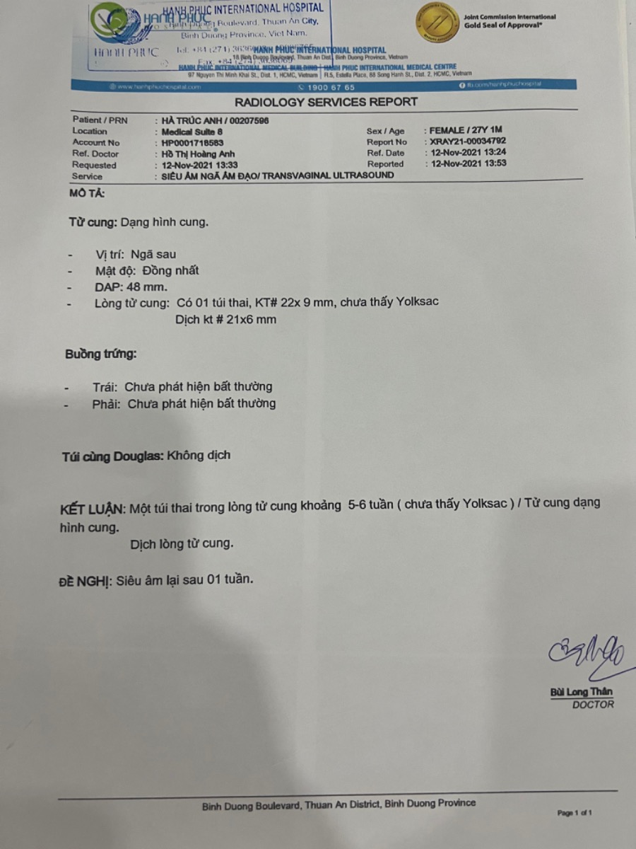 Các M ơi, cho e hỏi với . Hôm nay em đi siêu âm tuần thứ 6 bsi bảo thai chưa có yolksac ( túi noãn hoàng) , chưa có phôi thai . Dự là thai trứng rỗng , hẹn 1 tuần tái khám . Hic. Em sợ quá , có Mom nào bị tình trạng giống em mà sinh bé khoẻ mạnh không ạ . Huhu