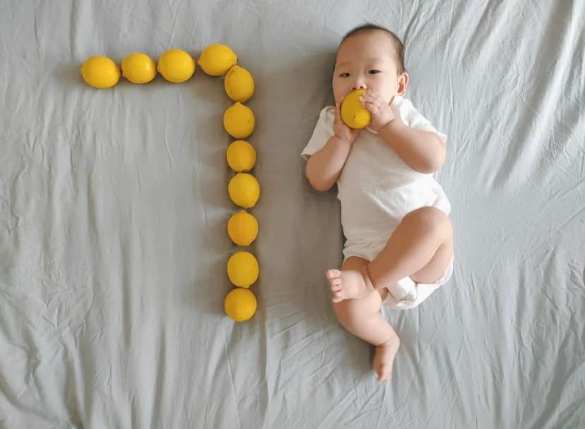 Hành trình 12 tháng tuổi của em bé😍 cưng xỉu luôn  nèee