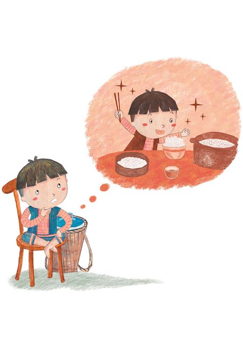 Truyện Ehon - Truyện tranh thai giáo: Cơm trắng