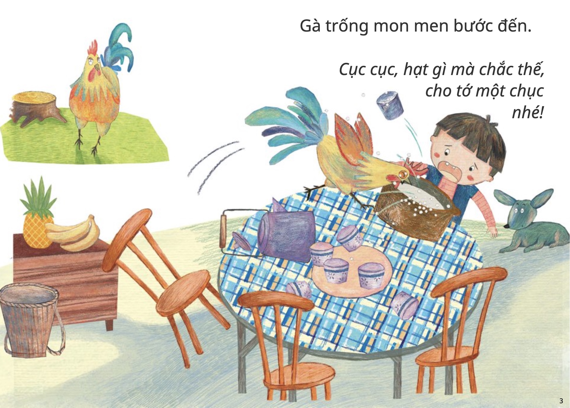 Truyện Ehon - Truyện tranh thai giáo: Cơm trắng