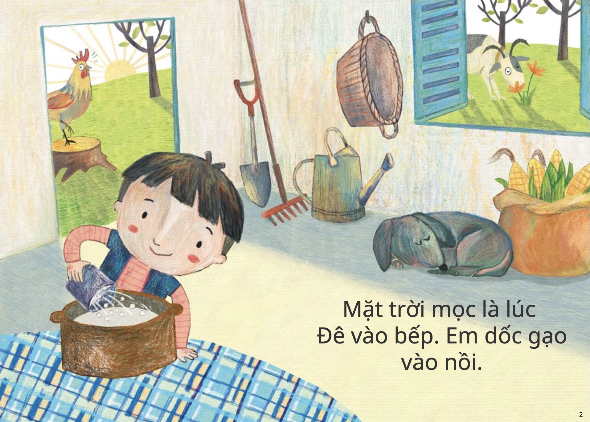 Truyện Ehon - Truyện tranh thai giáo: Cơm trắng