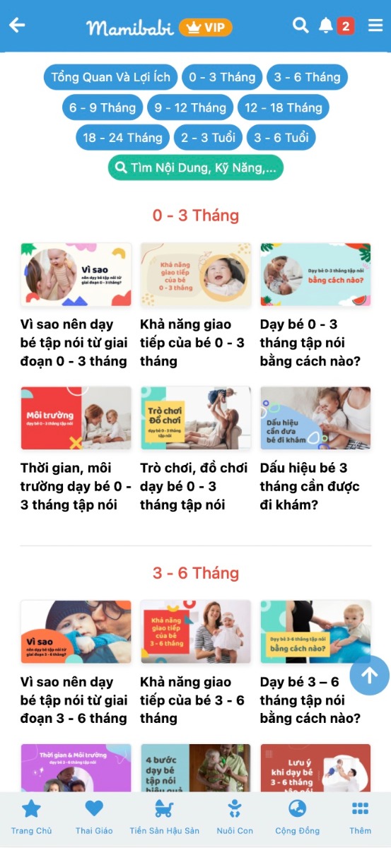 RA MẮT KHÓA HỌC DẠY BÉ TẬP NÓI - PHÒNG NGỪA CHẬM NÓI CHO TRẺ 0 - 6 TUỔI

Các mẹ đã có tài khoản VIP của Mamibabi có thể bắt đầu tham gia được ngay, không mất thêm phí >>> https://mamibabi.com.vn/coursev2/5/khoa-hoc-day-be-tap-noi-phong-ngua-cham-noi-cho-tre-tu-0-6-tuoi

Đây có lẽ là khóa học được mong đợi nhiều nhất từ các mẹ, thậm chí vượt qua cả những khóa Giáo dục sớm hay Phát triển não phải theo Phương pháp Shichida mà Mamibabi đã từng thực hiện. Điều này cũng dễ hiểu vì CHẬM NÓI là một trong những lo lắng rất lớn từ các bậc phụ huynh.

Tuy nhiên, dù lo là vậy nhưng để đến khi phát hiện ra bé bị chậm nói thì đa số đã muộn, sẽ cần các biện pháp can thiệp sâu hơn. Hiểu được băn khoăn này của các mẹ, Mamibabi đã xây dựng khóa học DẠY BÉ TẬP NÓI - PHÒNG NGỪA CHẬM NÓI, với những hoạt động, trò chơi, đồ chơi hàng ngày giữa bé và bố mẹ để kích thích khả năng nói của bé ngay từ những năm tháng đầu đời.

Khóa học “Dạy bé tập nói, phòng ngừa chậm nói cho trẻ 0 - 6 tuổi” sẽ cung cấp cho cha mẹ:

- Sự phát triển ngôn ngữ theo từng giai đoạn của bé: 0 – 3 tháng, 3 – 6 tháng, 6 – 12 tháng, 1 – 2 tuổi, 2 – 3 tuổi, 3 – 6 tuổi
- Cách trò chuyện cùng bé theo từng giai đoạn.
- Ví dụ cụ thể những câu bố mẹ nên nói với bé
- Các trò chơi/ đồ chơi bố mẹ nên chơi cùng bé theo từng giai đoạn.
- Các dấu hiệu cho thấy bố mẹ nên đưa bé đi khám.

Lợi ích của khóa học đối với bé:

- Phòng ngừa chứng chậm nói: Chứng chậm nói khiến bé dễ cáu gắt vì muốn nhưng không nói ra được nhu cầu của mình; khiến bé giảm khả năng giao tiếp, hòa nhập; khiến việc học tập của bé sau này trở nên khó khăn hơn.
- Bé không còn chỉ dựa vào tiếng khóc, mà biết dùng ngôn ngữ để bày tỏ suy nghĩ, mong muốn của mình.
- Bé học được nhiều từ vựng hơn, vốn từ phong phú hơn, biết diễn đạt, mô tả mọi thứ một cách chính xác hơn.
- Bé biết cách đặt câu hỏi, từ đó có cơ hội khám phá thế giới, tăng khả năng học hỏi.
- Bé giao tiếp xã hội tốt hơn, đặt nền tảng vững chắc cho việc đi học sau này.
- Bé dễ dàng làm quen, kết bạn thông qua ngôn ngữ, từ đó hòa nhập với môi trường xung quanh.  
- Giúp bé cải thiện trí thông minh, óc tưởng tượng, sự sáng tạo và năng lực học tập. Chỉ số thông minh IQ không cố định mà có thể được tạo ra nhờ những kích thích từ môi trường xung quanh, trong đó có ngôn ngữ.

Lợi ích của khóa học đối với cha mẹ:

- Giúp cha mẹ và con cái có nhiều thời gian bên nhau, có nhiều trải nghiệm và kỷ niệm, đó là nền tảng cho các cuộc trò chuyện sau này, đồng thời giúp tình cảm gắn bó hơn.
- Thông qua giao tiếp, cha mẹ hiểu con mình hơn về nhiều mặt như sở thích, tính cách, năng lực… của con. Từ đó có định hướng giúp con phát triển tốt hơn.
- Cha mẹ học cách lắng nghe con nhiều hơn.
- Bằng những lời nói tích cực, cha mẹ truyền tới con cái những năng lượng tốt, sự động viên, khích lệ; giúp con tự tin và hạnh phúc hơn.

Nhà văn Publilius Syrus đã từng nói: “Lời nói là tấm gương của tâm hồn. Bạn nói như thế nào, bạn chính là như vậy”. Lời nói sẽ phản ánh tâm tư. Việc lắng nghe những lời nói của con trẻ chính là cách để cha mẹ thấu hiểu con mình hơn, và định hướng cho con phát triển tốt hơn.

Lời nói cũng là phương tiện để chúng ta giao tiếp, học hỏi và giúp xã hội vận hành mỗi ngày.

Mamibabi xin được giới thiệu cùng cha mẹ khóa học “Dạy bé tập nói, phòng ngừa chậm nói dành cho trẻ từ 0 – 6 tuổi", được chia theo từng giai đoạn phát triển.

https://mamibabi.com.vn/coursev2/5/khoa-hoc-day-be-tap-noi-phong-ngua-cham-noi-cho-tre-tu-0-6-tuoi