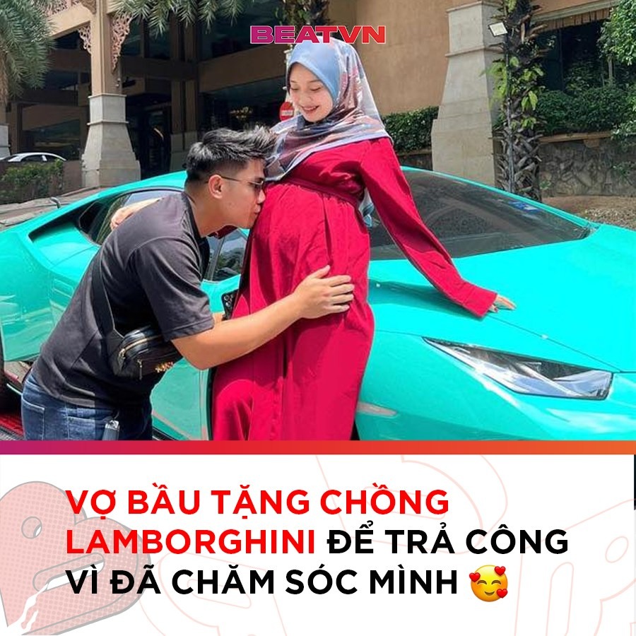 RÂU TÔM NẤU VỚI RUỘT BẦU, CHỒNG CHAN VỢ HÚP GẬT ĐẦU MUA XE 🏎🏎

Thấy chồng khổ thân suốt ngày phải chăm mình bụng bầu vượt mặt, mới đây chị Anes Ayuni Osman ở Malaysia đã dẫn anh Weldan Zulkefli tới showroom siêu xe rồi tặng anh 1 chiếc Lamborghini Huracan Evo trị giá gần 11 tỷ đồng kèm lời cảm ơn vì đã luôn ở bên em trong những lúc khó khăn nhất.

Được biết Anes Ayuni Osman là ái nữ sinh ra trong 1 gia đình trâm anh thế phiệt có tiếng ở Malaysia. Tôn chỉ của chị dành cho chồng là "Ngoan thôi thì cái gì cũng có" và đây mới là món quà lúc chửa. Sau này thay tã, đút bột hay thậm chí là đầy tháng con thì anh chồng lơ ngơ kiểu gì cũng lại có thêm nhiều món quà khác nữa.

Đúng như 1 vozer nào đó đã từng nói "Bố mẹ bạn nghèo không phải lỗi của bạn nhưng bố vợ bạn nghèo thì đấy hoàn toàn là lỗi của bạn".

Weldan Zulkefli quả thật là 1 người may mắn và không hề mắc phải bất kỳ lỗi gì. Từ tận đáy lòng, dù ghen tị nhưng vẫn xin được chúc mừng anh ❤

Quyết Trần gửi tin về Beatvn