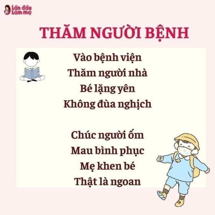 Thơ cho bé học kĩ năng, cả nhà lưu lại nha 😍