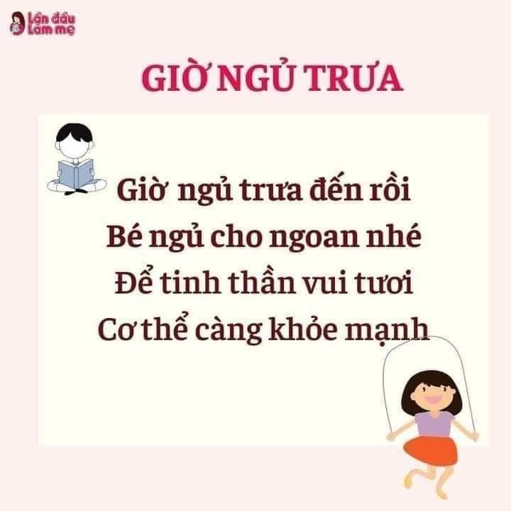 Thơ cho bé học kĩ năng, cả nhà lưu lại nha 😍