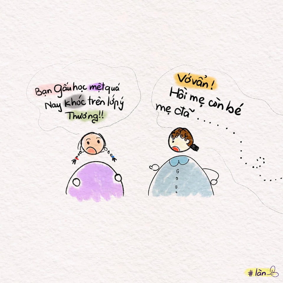 Mối quan hệ nào cũng thế, cần giao tiếp để hiểu nhau hơn. Bạn bè cũng vậy, có thể kể được, nghe được thì mới bên nhau được. Yêu đương cũng thế, khi nào hiểu nhau thì mối quan hệ mới tốt đẹp được. Ngoài kia, không hợp đứa này thì chơi với đứa kia, không yêu bạn này thì yêu bạn khác, nhưng tụi mình chỉ có 1 bố mẹ thôi.

Bố mẹ cách tụi mình biết bao nhiêu luôn, mình còn chả hiểu "tụi trẻ con" bây giờ nữa, thì việc để bố mẹ hiểu mình cũng khó biết bao.

Tụi mình cố gắng nhé!!
Có nói, có nghe thì mới hiểu nhau.
Có bị mắng, có xung đột cũng cố gắng được!!! Nha!!!! ❤

Cre: Làn