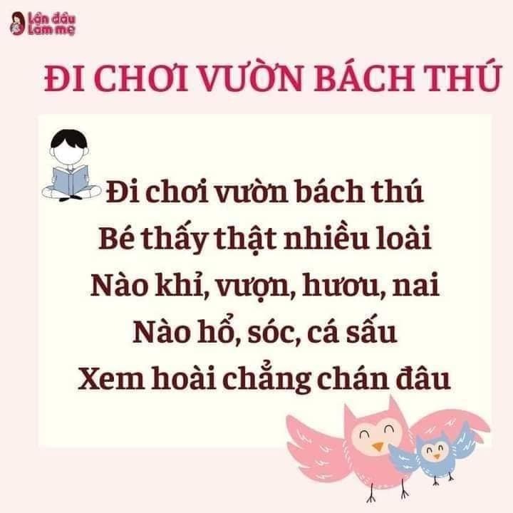 Thơ cho bé học kĩ năng, cả nhà lưu lại nha 😍