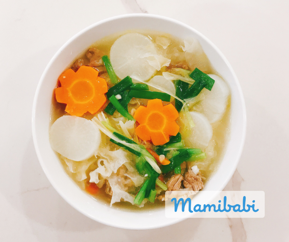 3 MÓN NGON CHO BÀ BẦU ĂN BÊN GIA ĐÌNH NGÀY CUỐI TUẦN 

Hôm nay đã là cuối tuần rồi, Mamibabi xin chia sẻ 3 món ngon cho bà bầu để các mẹ có thể ăn cùng gia đình trong những ngày cuối tuần này nhé! 

Chân giò hầm sen nấm: Món ngon giàu dinh dưỡng bà bầu nào cũng thích >>> https://mamibabi.com.vn/news/1546/chan-gio-ham-sen-nam-mon-ngon-giau-dinh-duong-me-bau-nao-cung-thich 

Canh sườn hầm củ cải nấm tuyết: Món canh ngọt lịm “thanh nhiệt giải độc” cho bà bầu >>> 
https://mamibabi.com.vn/news/1547/canh-suon-ham-cu-cai-nam-tuyet-mon-canh-ngot-lim-thanh-nhiet-giai-doc-cho-me-bau 

Trứng viên thịt sốt cà chua: Món ngon “quen mà lạ” cho bà bầu >>> https://mamibabi.com.vn/news/1545/trung-vien-thit-sot-ca-chua-mon-ngon-quen-ma-la-cho-ba-bau 

#món_ngon_cho_bà_bầu 
#thai_giáo_dinh_dưỡng 
#thaigiao #thai_giáo #thaigiáo #mangthai #babau